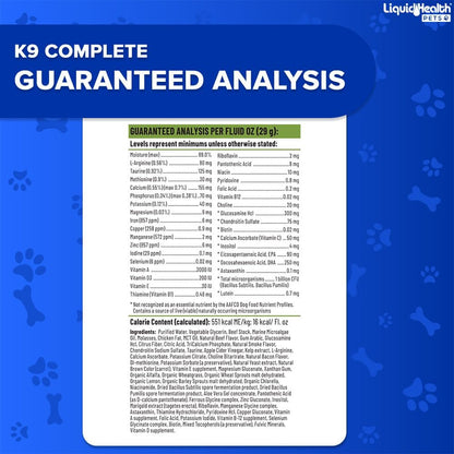 LIQUIDHEALTH Pets K9 Complete 8-en-1 Multivitamínico Líquido para Perros – Image 5