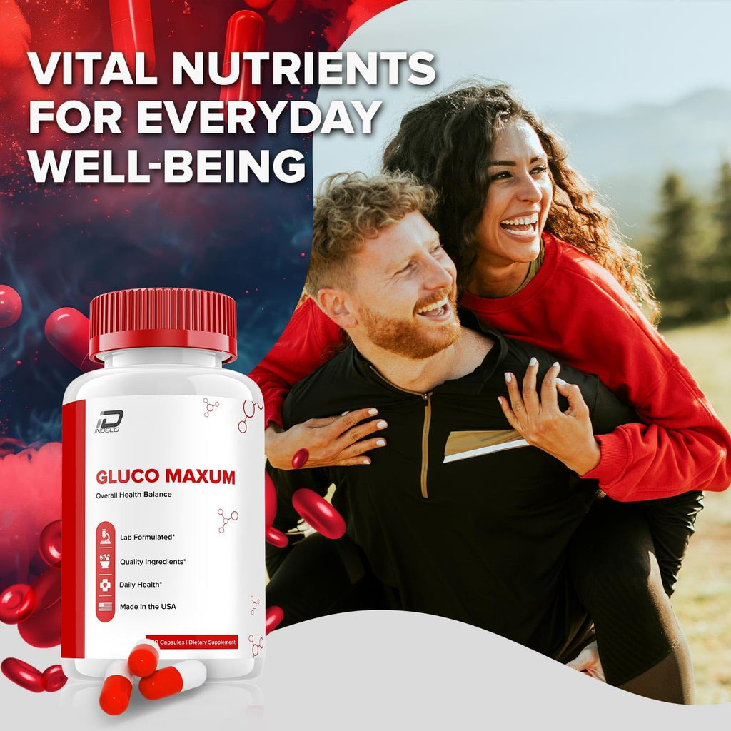 Gluco Maxum Cápsulas – Suplemento Avanzado con Fórmula Natural