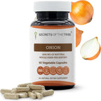 Secrets of the Tribe Onion (Allium Cepa) 1000 mg - 60 Cápsulas