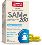 Jarrow Formulas SAMe 200 mg – Apoyo Articular, Hepático y Cerebral, 60 Comprimidos