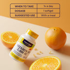 Healthy Origins Vitamina D3 2400 UI - 120 Cápsulas Blandas de Lanolina