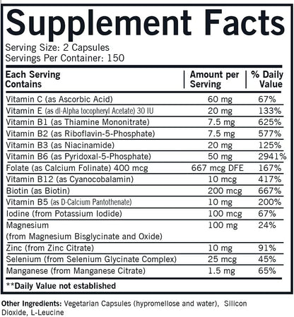 Kirkman d-Biotin 1000 mcg Cápsulas - – Mucosas: Ayuda a mantener las mucosas en buen estado. – Image 2