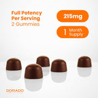 Gominolas de Aceite de Semilla de Calabaza 4000mg - Sin Azúcar, Sabor Naranja, Vegano (60 Gominolas)
