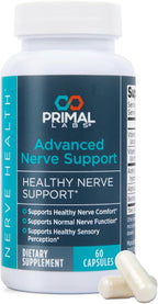 Primal Labs Nerve Support Capsules, 60 Count