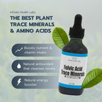 Ácido Fúlvico con Minerales Traza - 169 Dosis - Líquido Bioabsorbible de Infinite Health Labs