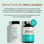 Hair La Vie Clinical Formula Vitaminas para el Cabello con Biotina y Saw Palmetto - Bienestar Capilar y General (Pack de 2)