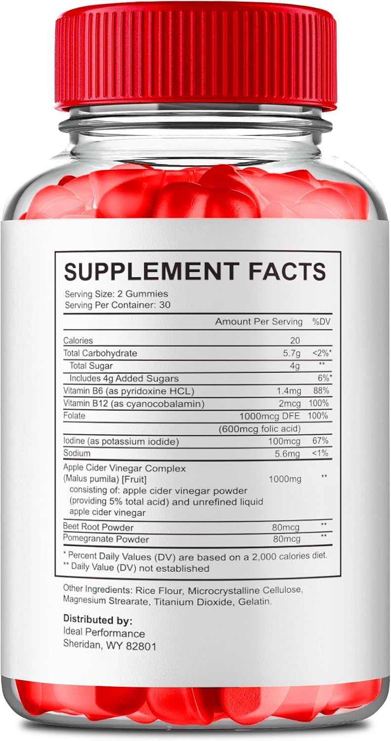 IDEAL PERFORMANCE Valiant Gummies - Complemento en Gominolas de Máxima Potencia para el Bienestar General (3 Paquetes)