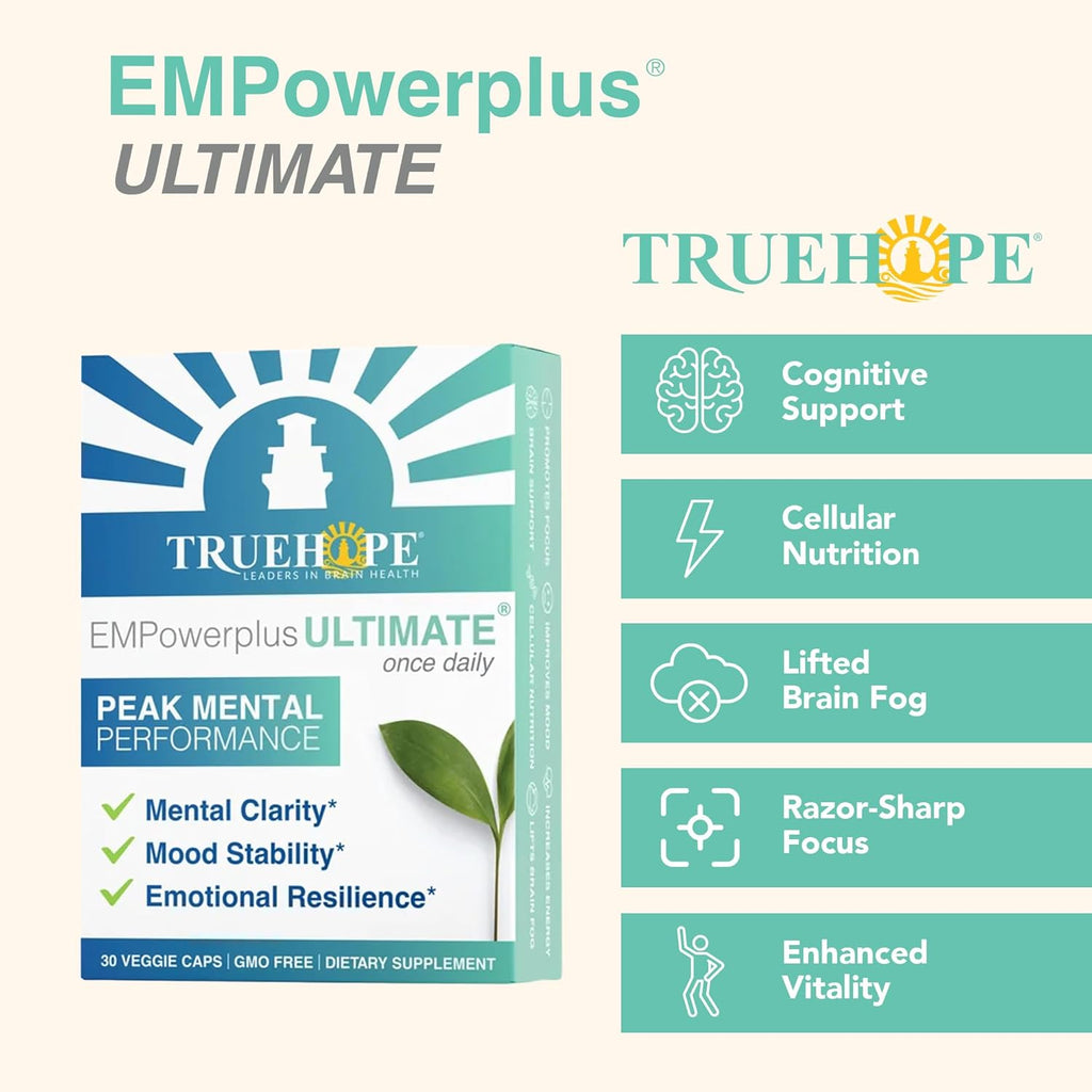 Truehope EMPowerplus Ultimate Strength – 36 en 1, Multivitamínico y Mineral, 30 Días