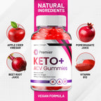 Premier Keto ACV Gummies - Fórmula Avanzada con Vinagre de Manzana y Vitamina B12