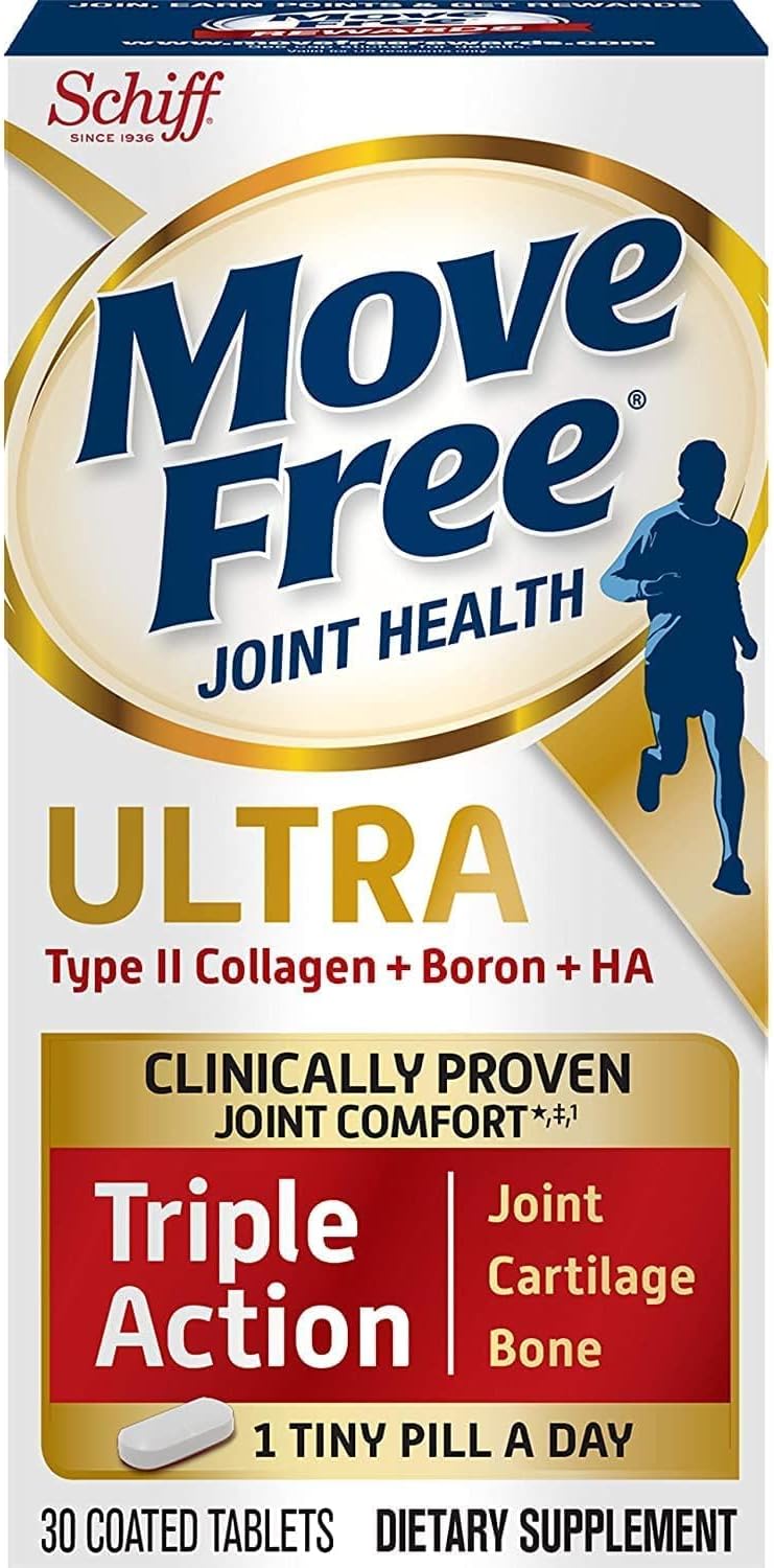 Move Free Ultra Triple Action con UC-II - 30 Comprimidos