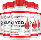Sugar Sync Cápsulas - Complemento Alimenticio Natural (5 Envases - 300 Cápsulas)