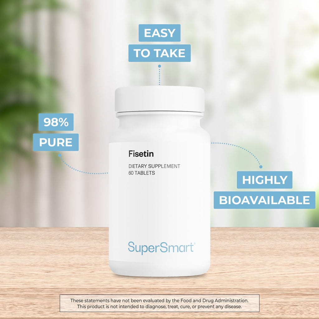 Supersmart Fisetin 500 mg – 60 comprimidos