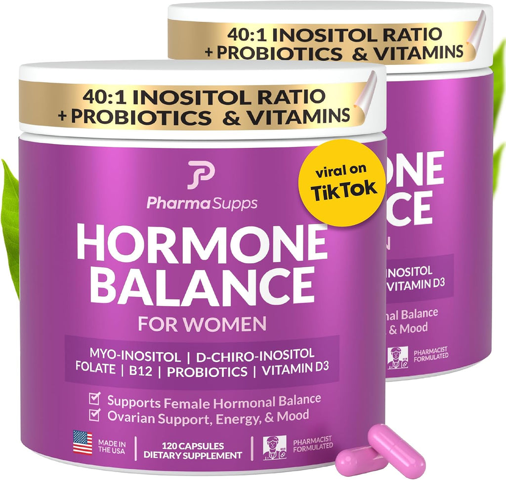 PharmaSupps Inositol+ Equilibrio Hormonal - 240 Cápsulas