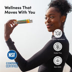 Aurora Nutrascience Mega-Liposomal B-Complex + Vitamina C – 10 Sobres Individuales, Naranja