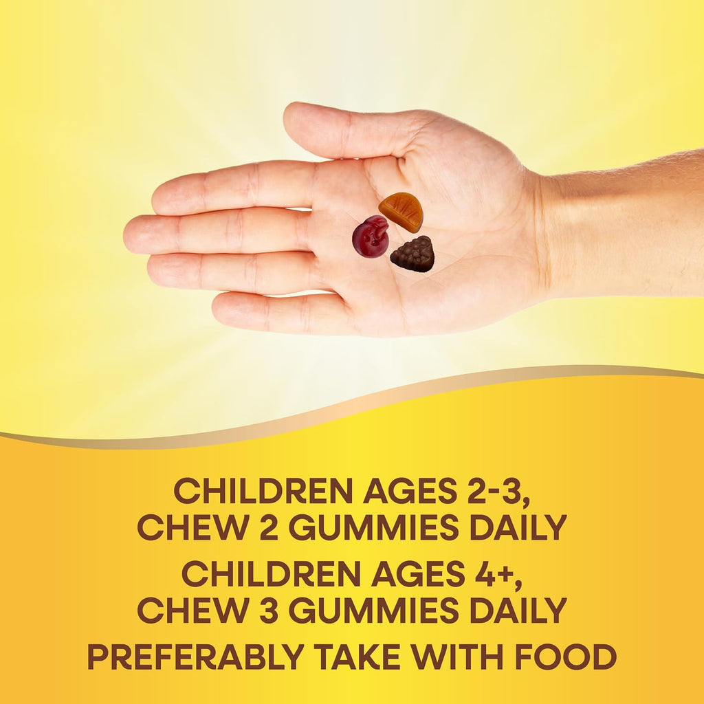 Nature's Way Alive! Multivitamínico Infantil Premium en Gominolas, Sin Gluten, Hecho con Pectina, 90 Gominolas