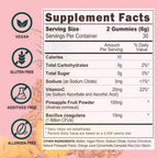 Nature Aurora Premium Feminine Balance Gummies - Apoyo al Equilibrio Femenino y Probióticos Vaginales con Vitamina C - Sabor a Piña Hawaiana - 60 Gomitas
