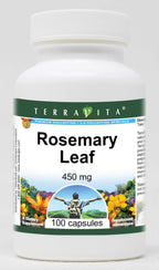 Terravita Hoja de Romero - 450 mg, 100 Cápsulas