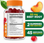 Lifeable Gominolas de Raíz de Remolacha - 500 mg por Ración - 90 Gominolas Vegetarianas