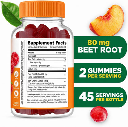 Lifeable Gominolas de Raíz de Remolacha - 500 mg por Ración - 90 Gominolas Vegetarianas – Image 2