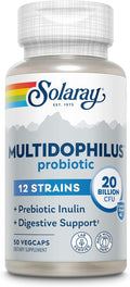 Solaray Multidophilus 12, 50 cápsulas