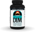 Source Naturals DIM, Diindolilmetano 200mg con BioPerine y Vitamina E - 120 Comprimidos