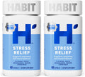 Habit Stress Relief 2 Pack (120 Cápsulas) - Alivio del Estrés, Vitaminas B y Adaptógenos