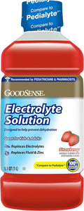 GoodSense Solución de Electrolitos, Sabor Fresa - 1 L (33.8 fl oz)