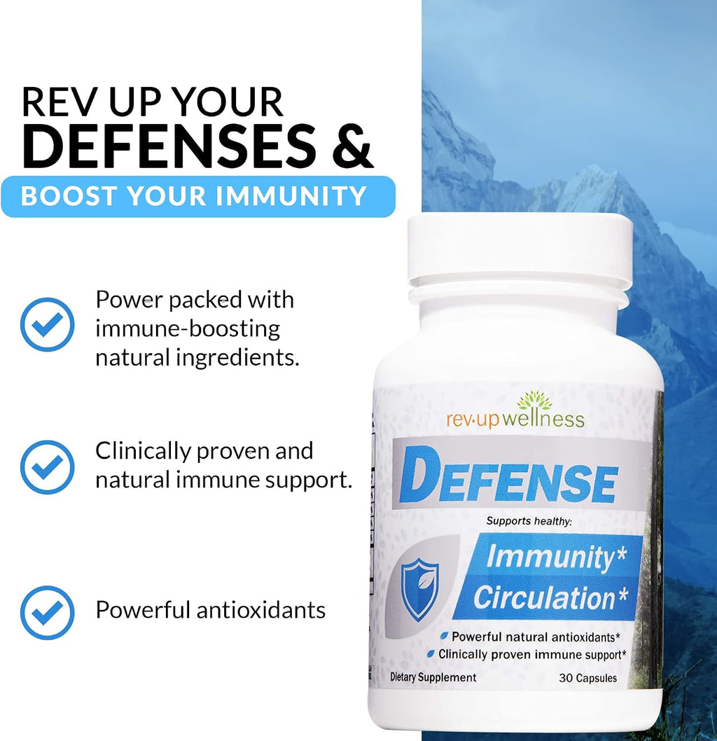 Rev Up Wellness Defense - Daily Immune Support, 30 Capsules