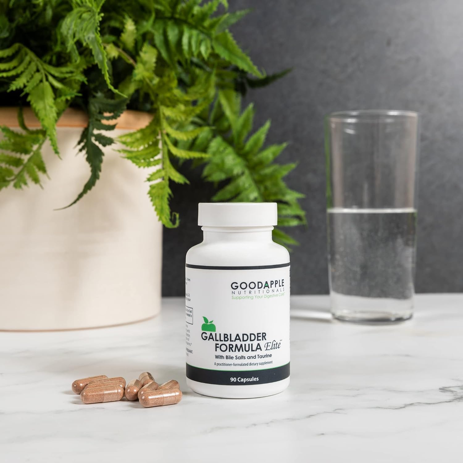Gallbladder Formula Elite – Sales Biliares, Taurina y Enzimas Digestivas para la Digestión de Grasas – 90 Cápsulas