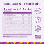 BariMelts Multivitamínico Bariátrico con Hierro - Suministro para 1 Mes (60 Comprimidos de Disolución Rápida) - Sin Azúcar - Vitaminas Postoperatorias - Sabor Natural a Arándanos