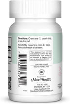 Maxi Health Vitamin D3 2000 IU Chewable - Natural Bubble Gum Flavor
