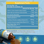 Lukaree Extracto Líquido de Graviola y Musgo Marino con Vitamina C y Zinc – 2 Envases (60 ml), Sabor Piña
