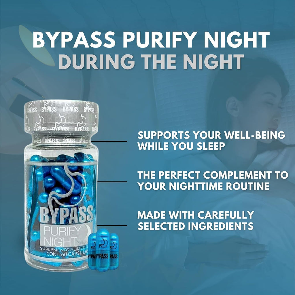 Dendas Bypass Purify Night - Bote de 60 Cápsulas