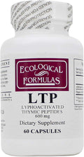 LTP (Lyphoactivated Thymic Peptides) 60 Cápsulas - Pack de 3 - Ecological Formulas