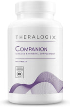 Theralogix Companion Multivitamínico y Mineral - 90 Comprimidos - Para Mujeres y Hombres Sin Hierro, Vitamina D ni Vitamina K - Vitaminas B, Zinc y Magnesio - NSF Certificado