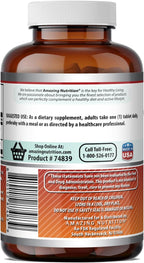 Amazing Formulas Ácido Fólico (Vitamina B9) 400 mcg - 500 Comprimidos