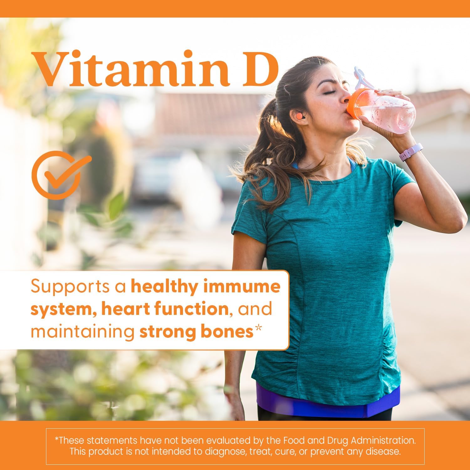 Doctor's Best Vitamina D3 1000 UI, 180 Cápsulas Blandas - Suplemento de Vitamina D para el Sistema Inmunológico y Huesos