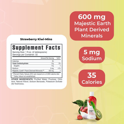 Youngevity Strawberry Kiwi-Mins Complejo – La protección de las células frente al daño oxidativo (zinc, selenio, – Image 3