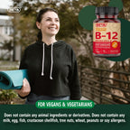 Deva Vitamina B12 Vegana de Disolución Rápida - 1000 mcg Metilcobalamina con Ácido Fólico y B6 - Sabor Limón - 90 Comprimidos