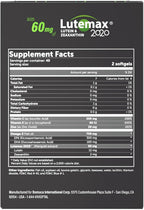 Vivioptal Lux, 90 Cápsulas Blandas - Multivitamínico con Luteína, Zeaxantina y Omega-3