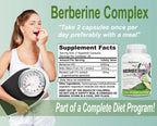 Berberine Complex 1250mg con Banaba Leaf y Bitter Melon Extract – 120 Cápsulas