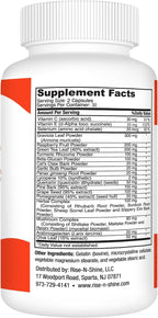 Rise-N-Shine Immune Support - Complemento para las Defensas 60 comprimidos
