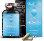 Cellregen NAD HIM – Suplemento de Nicotinamida Ribósido para la Restauración de NAD+ y la Salud Masculina, 90 Cápsulas
