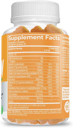 Whole Nature Kids Gummy Multivitamin – Multivitamínico infantil completo con vitaminas y minerales, 90 gominolas sabor fruta