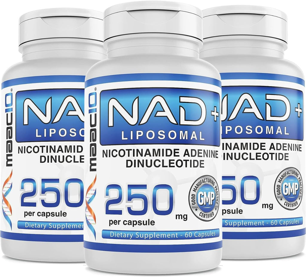 MAAC10 Liposomal NAD+ 500mg por dosis (2x250mg cápsulas) - 60 Cápsulas