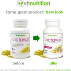 VH Nutrition SHATAVARI | Extracto de Asparagus Racemosus 700mg | Vitalidad Femenina* | Equilibrio Hormonal* | 60 Cápsulas