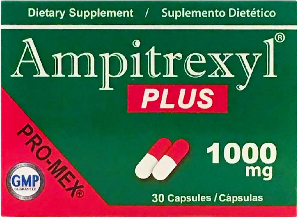 Ampitrexyl Plus Cápsulas Antioxidantes, 1000 mg, 30 unidades
