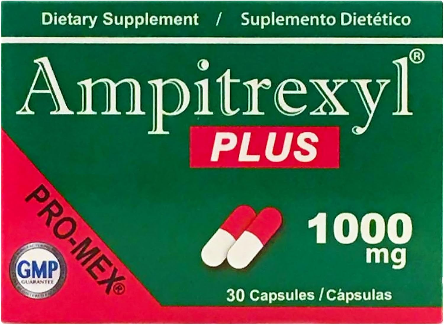 Ampitrexyl Plus Cápsulas Antioxidantes, 1000 mg, 30 unidades
