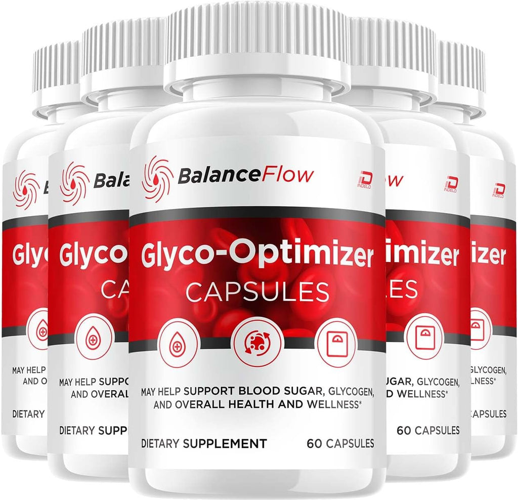 Balance Flow Cápsulas, Suplemento Avanzado para Mantener Niveles Saludables, Fórmula Máxima Potencia (5 Paquetes - 300 Cápsulas)