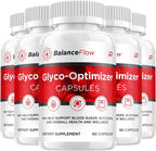 Balance Flow Cápsulas, Suplemento Avanzado para Mantener Niveles Saludables, Fórmula Máxima Potencia (5 Paquetes - 300 Cápsulas)